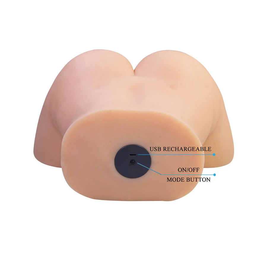 CRAZY BULL - LIORA XXL DOPPIO MASTURBATORE VAGINALE E ANALE